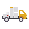 truck carrier mover icon