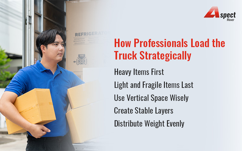 List of techniques used by professionals to load trucks strategically